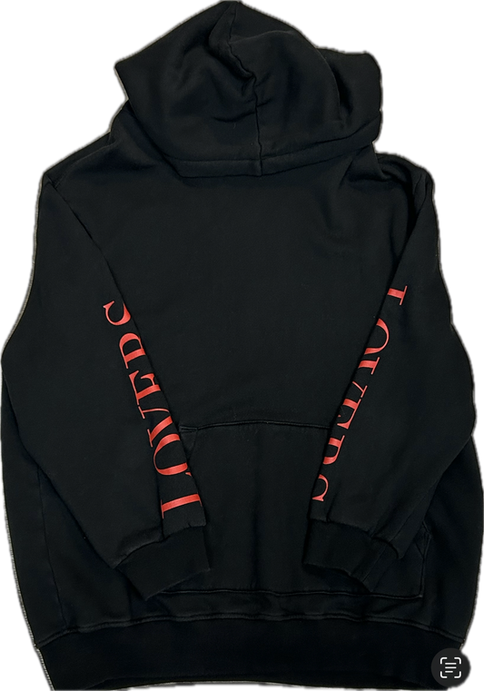 AMIRI heart hoodie black