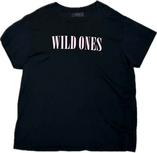 AMIRI wild ones pink/black tee