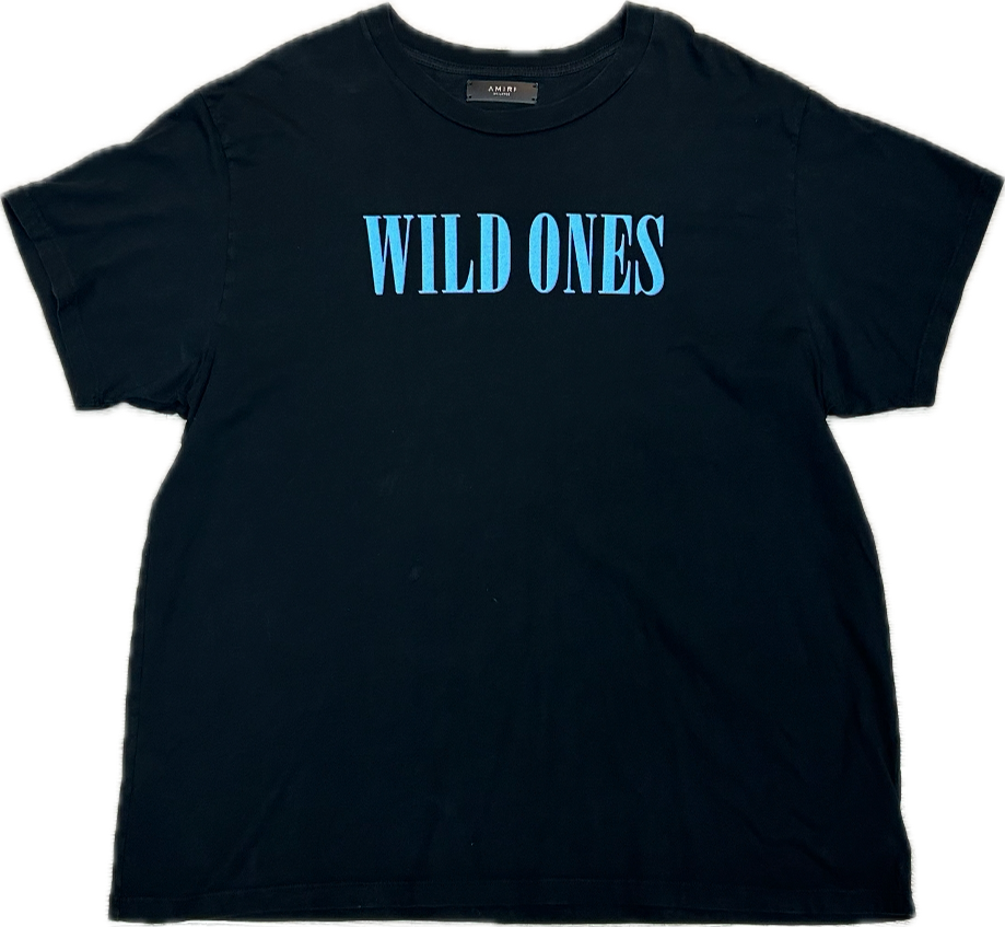 AMIRI wild ones tee black/blue