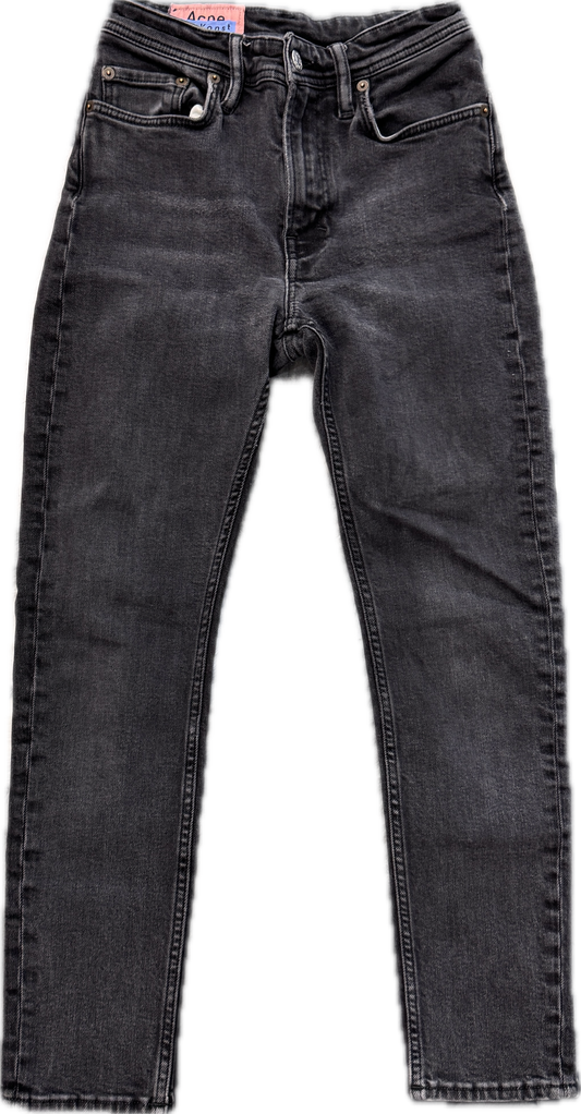 Acne black skinny denim