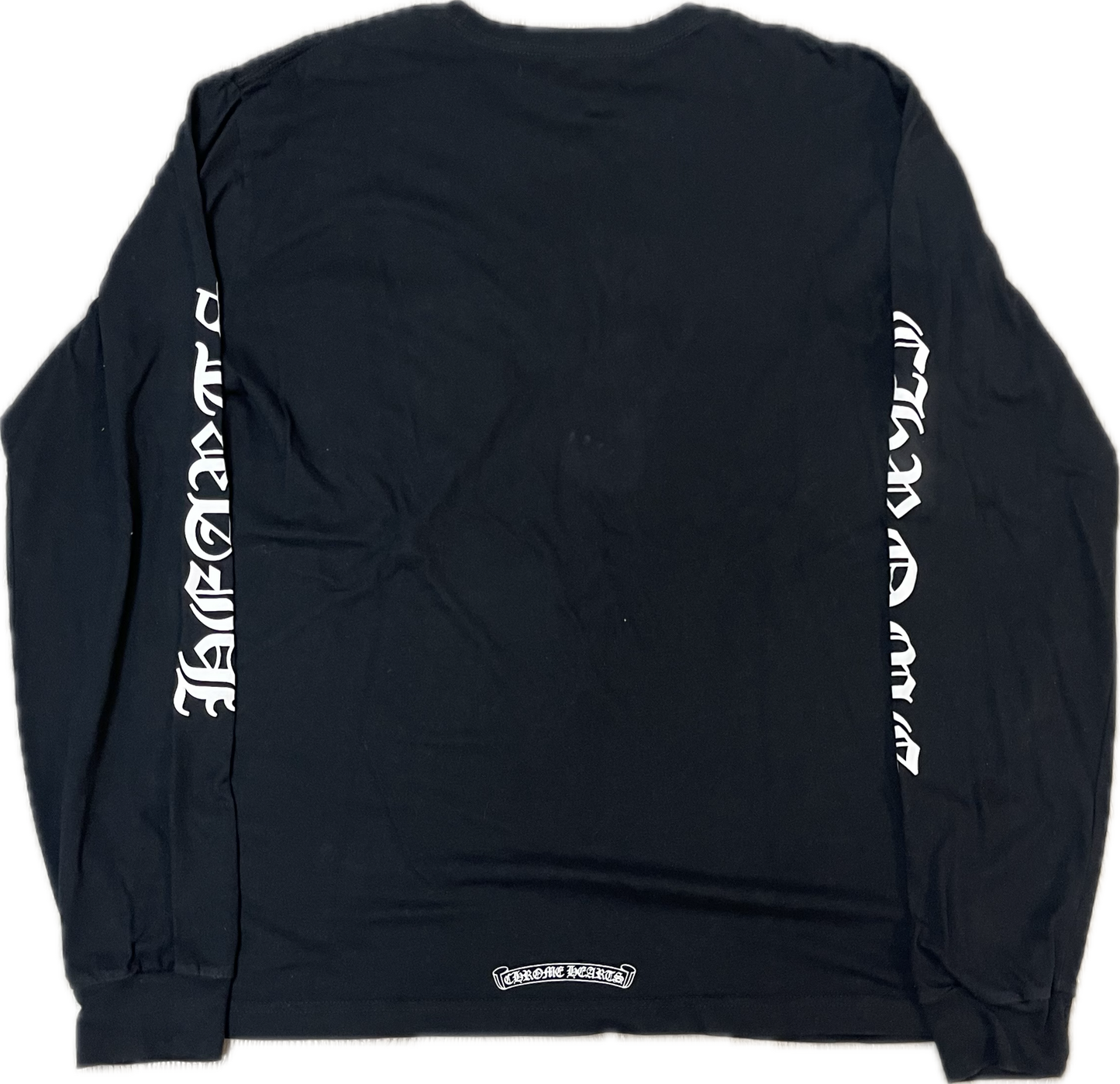 Chrome Hearts Neck Logo Long Sleeve  Black