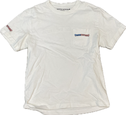 Chrome Hearts White U.S.A.Tee