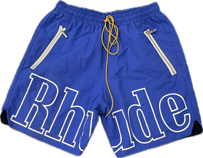RHUDE Nylon Blue Shorts