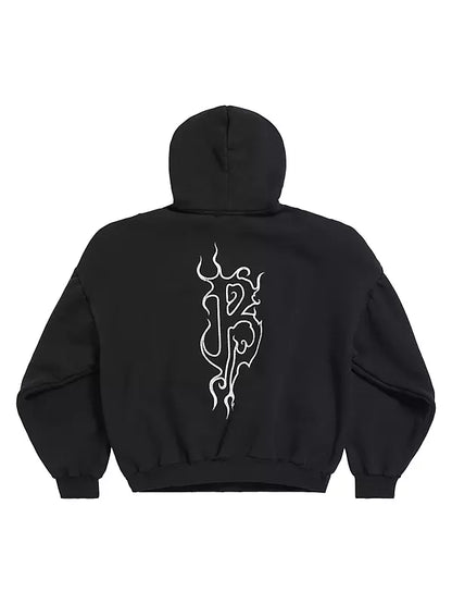 Balenciaga Darkwave Round Hoodie Oversized