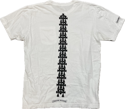 Chrome Hearts Cemetery spine T-Shirt 'White'