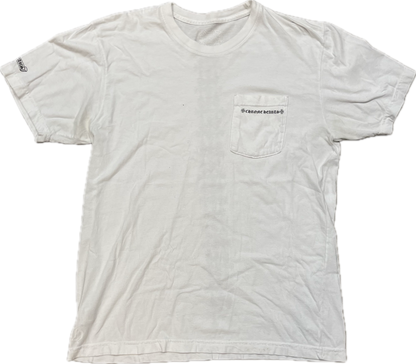 Chrome Hearts Cemetery spine T-Shirt 'White'