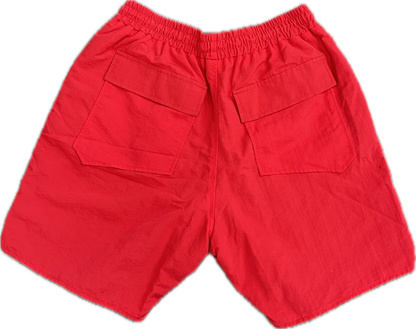 RHUDE Nylon Shorts Red