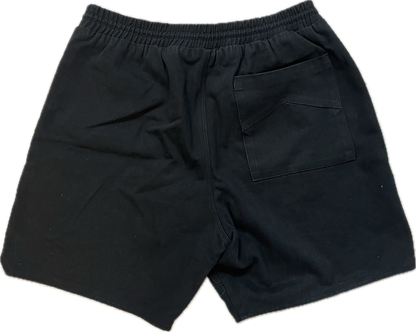 Rhude Embroidered Twill Logo Shorts 'Black'