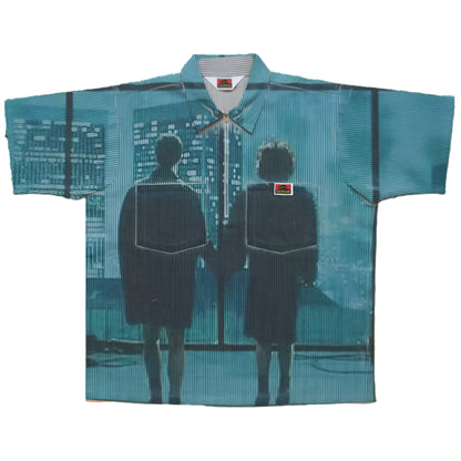 Satoshi Nakamoto Weird Time Quarter Zip Collard Shirt
