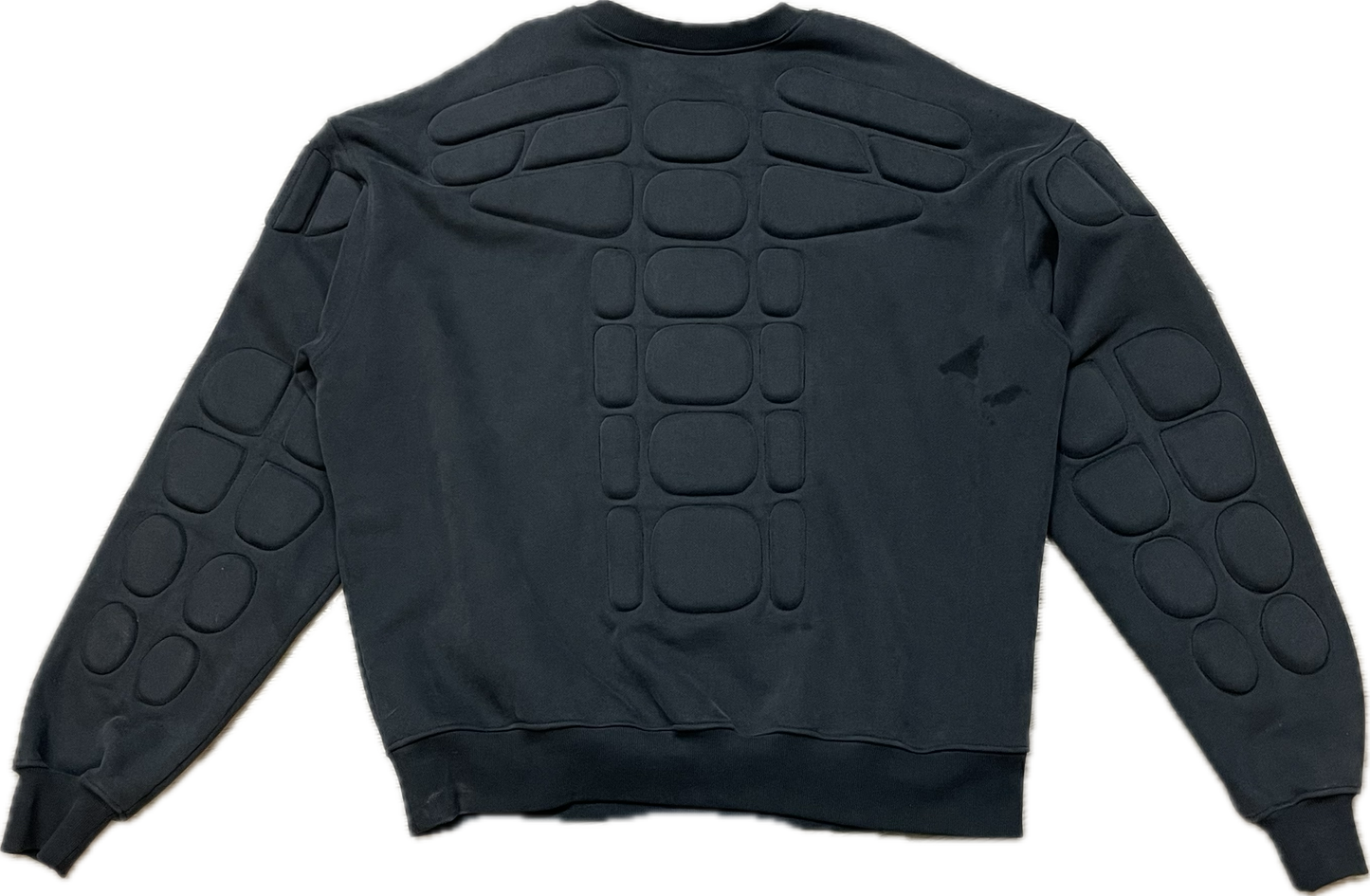 Satoshi Nakamoto Padded Moto Crewneck