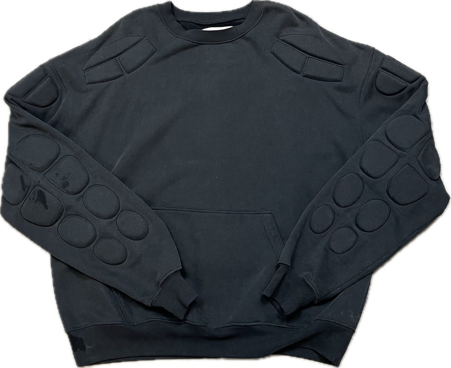Satoshi Nakamoto Padded Moto Crewneck