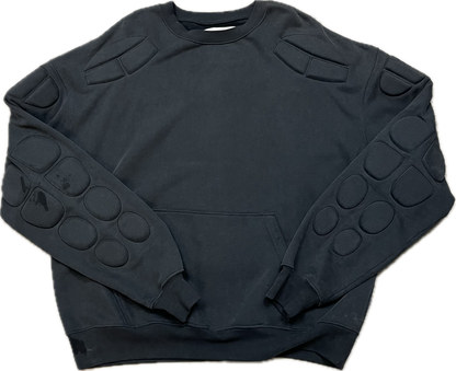 Satoshi Nakamoto Padded Moto Crewneck
