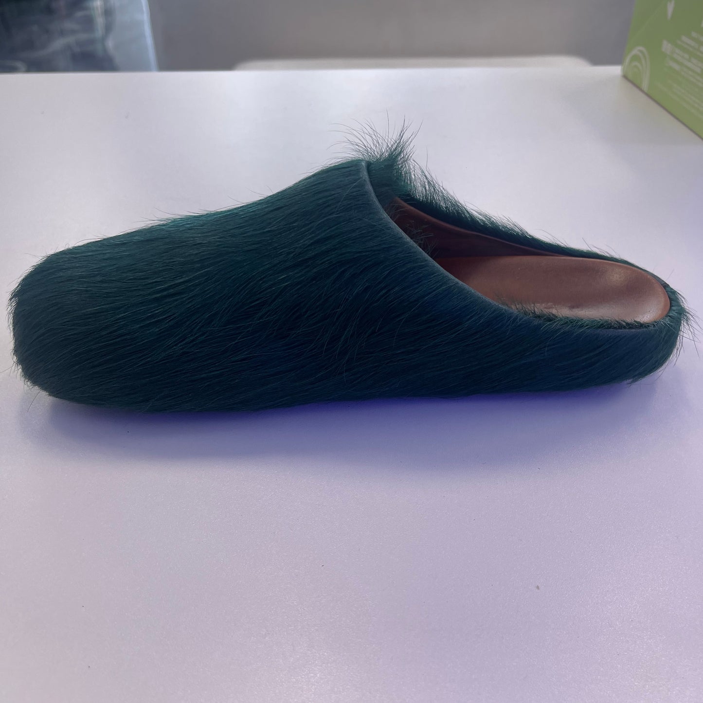 Marni Fussbet Sabot Mule Forest Green (USED) (NO BOX)