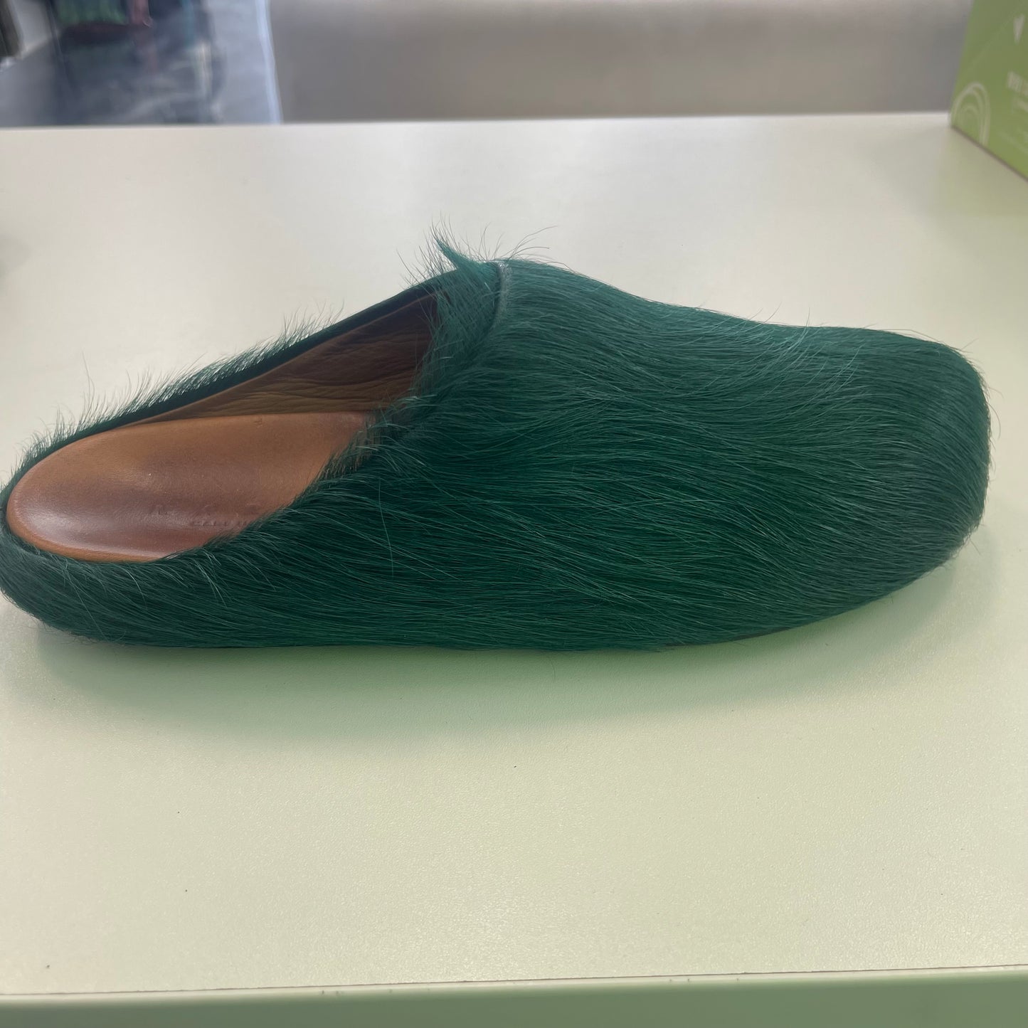 Marni Fussbet Sabot Mule Forest Green (USED) (NO BOX)