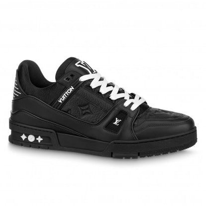 Louis Vuitton Trainer Black/White (USED) (NO BOX)