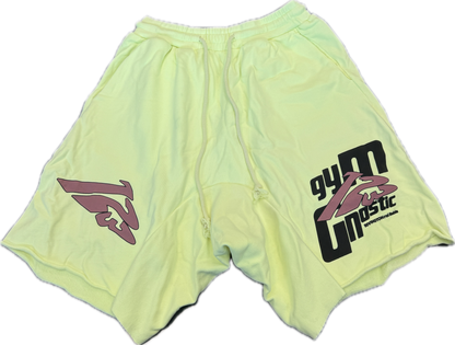 RRR123 Gnostic Gym Shorts Neon