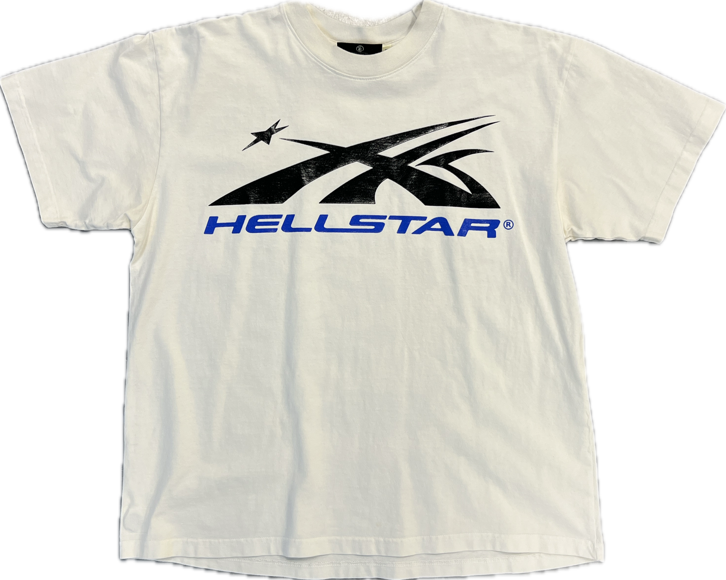 Hellstar Sport Gelo Logo White/Blue Tee