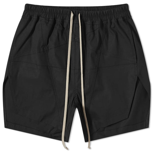 Rick Owens Strobe Penta Boxer Shorts Black