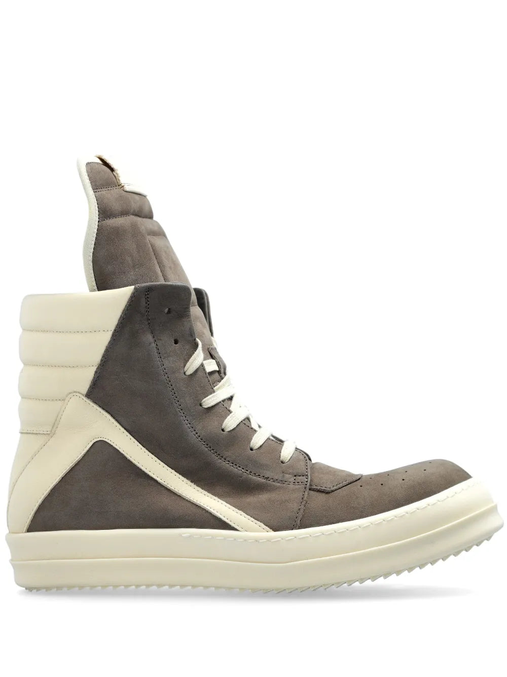Rick Owen Geo Basket Suede Brown (USED OG ALL)