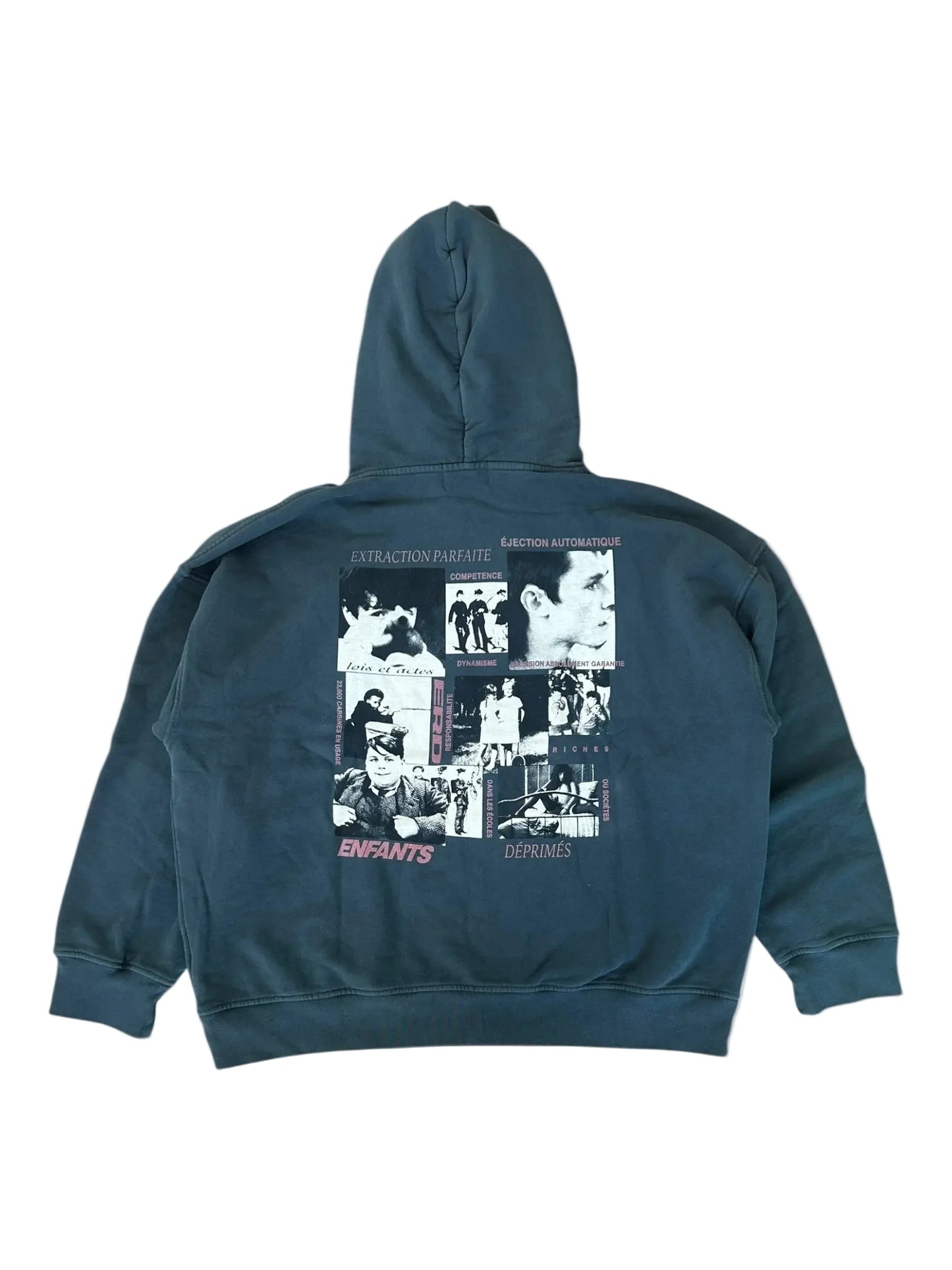 Enfants Riches Deprimes Dark Green & White La Scolaire Préféree Graphic Hoodie