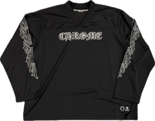 Chrome hearts jersey black long sleeve