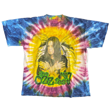 Vintage Ozziefest 1997 Tie Dye Tee