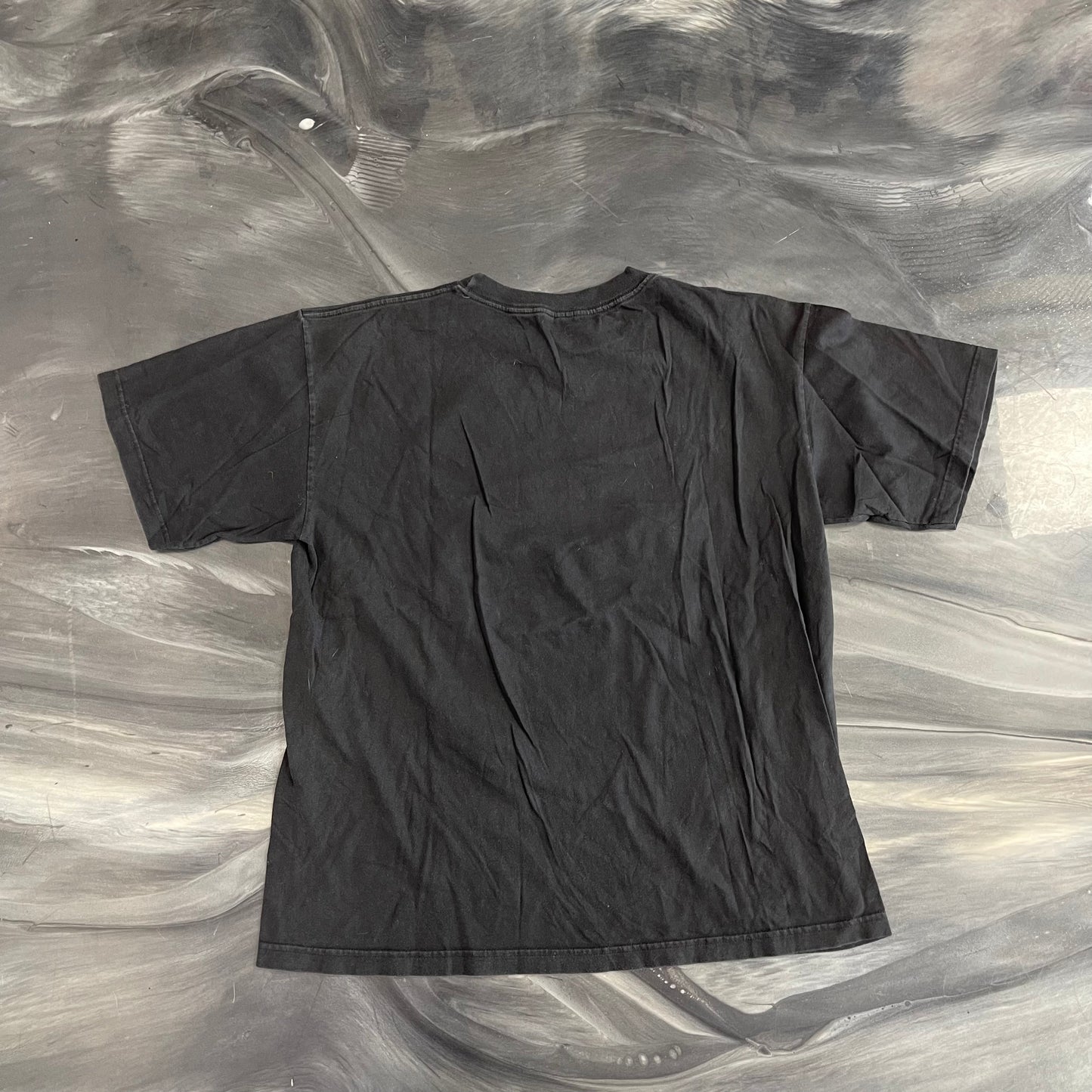 Vintage Holyfield vs Moore Boxing Tee Black