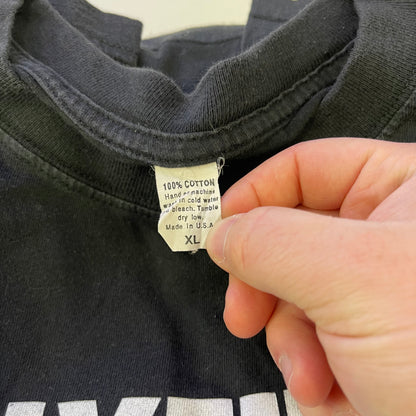 Vintage Holyfield vs Moore Boxing Tee Black