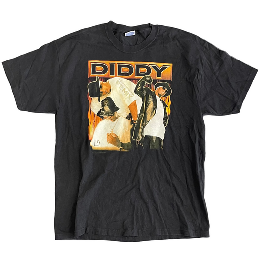 Vintage P Diddy Bad Boys Tee Black