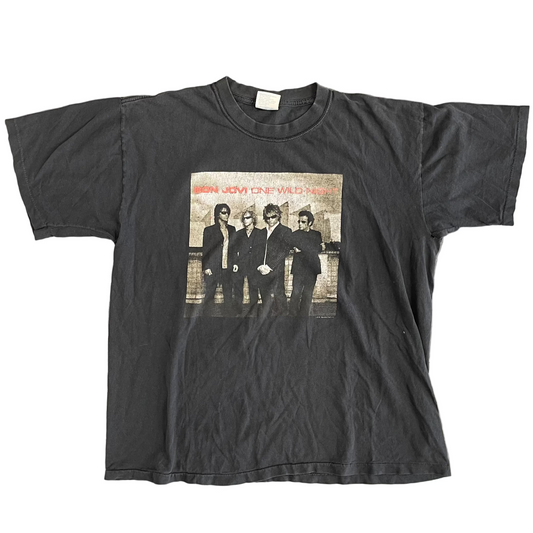 Vintage Bon Jovi Tour Tee Black