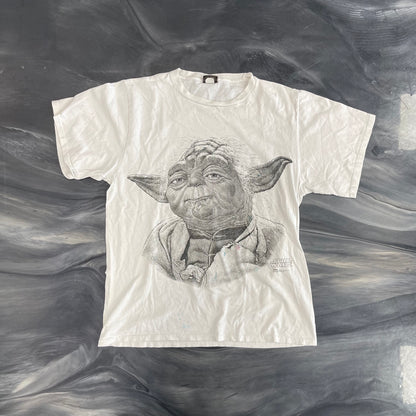 Vintage Yoda 1995 Star Wars Tee White