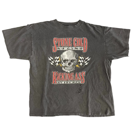 Vintage Stone Cold Racing Tee Black