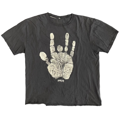 Vintage Jerry Garcia Hand Tee Black