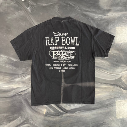 Vintage Rap Bowl 2006 Luda Jeezy Tee Black