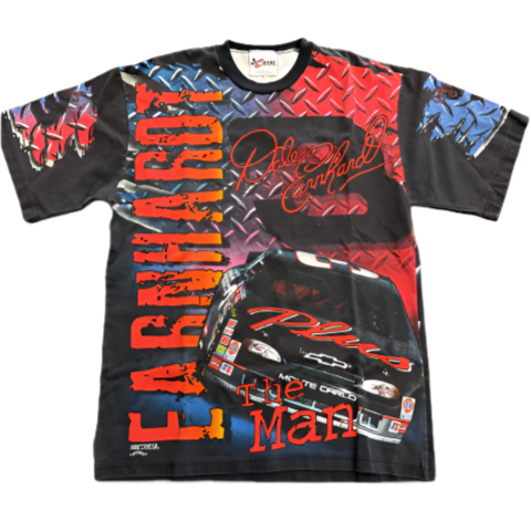 Vintage Dale Earnhardt Jr. AOP NASCAR T-Shirt