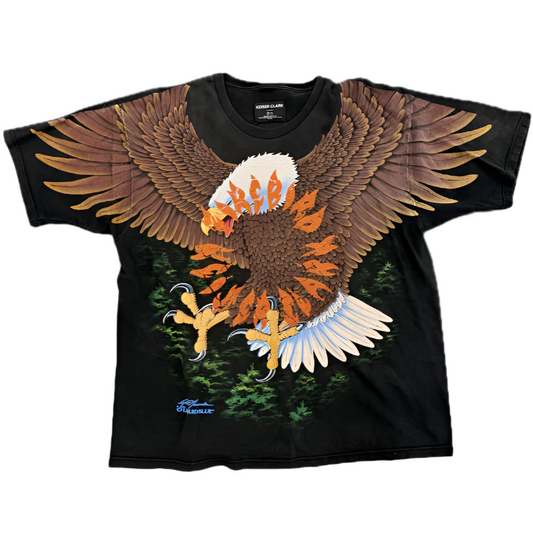 Keiser Clark Vintage Liquid Blue Eagle Tee