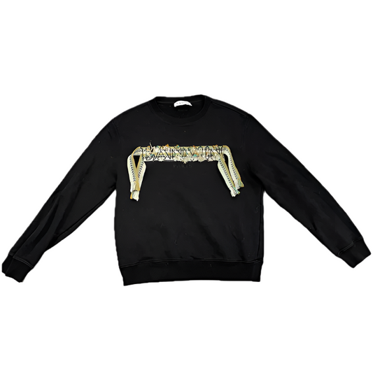 Lanvin Embroidered Logo Crewneck (STEAL)(1 Year Anniversary)