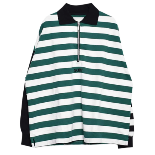 Saint Mxxxxxx x SHermer Academy Rugger Long-sleeve Polo Shirt