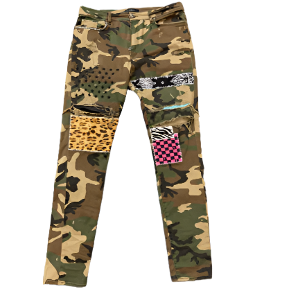AMIRI camo patch pants (FREE)(1 Year Anniversary)