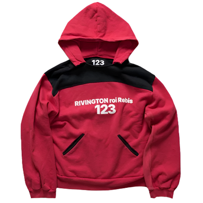 RRR123 “Hell Out” Hoodie Red