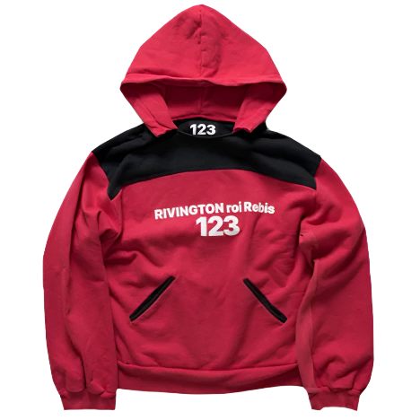 RRR123 “Hell Out” Hoodie Red