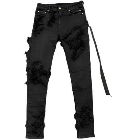 Rick Owens S/S22 Slashed Detroit Denim