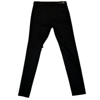 Amiri White Stripe Black Jeans