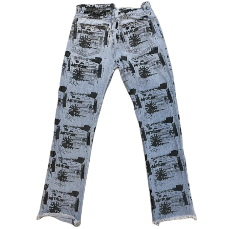 Astrum Printed All Over Denim