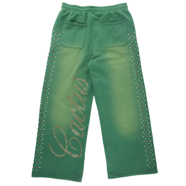 Azva Hidden Crystal Sweats Green