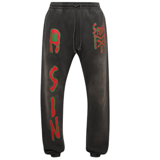 Saint Michael MX6 Sweatpants Black