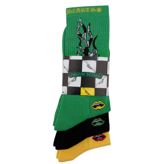 Chrome Hearts Matty Boy Flame socks