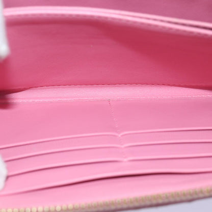 Miu Miu Pink Full Size Wallet Pink/Gold