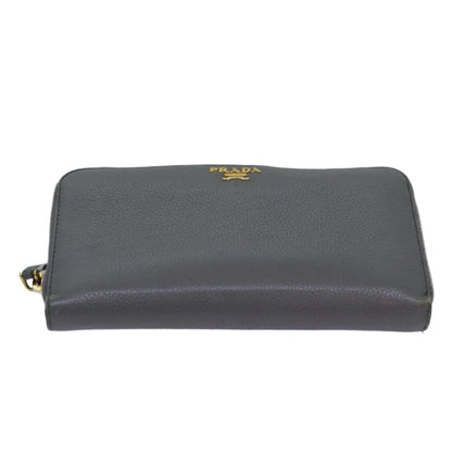 Prada Ash Grey Full Size Wallet
