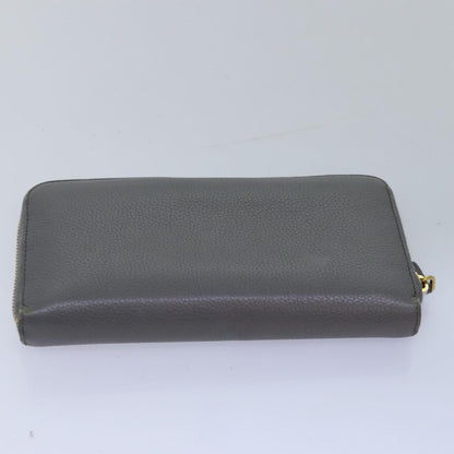Prada Ash Grey Full Size Wallet